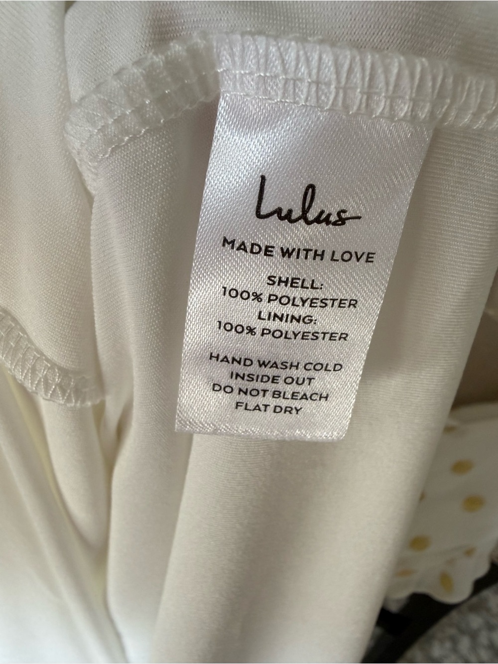 Lulu's Cause to Celebrate White and Gold Dot Ruffled Tiered Midi Dress - Picture 11 of 12